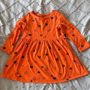 Cat & Jack Orange Halloween Dress